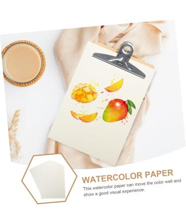 NUOBESTY 20 Sheets Painting Watercolor Paper Artist Painting Paper Wear-resistant Painting Paper Christmas - Buy Online on GoSupps.com