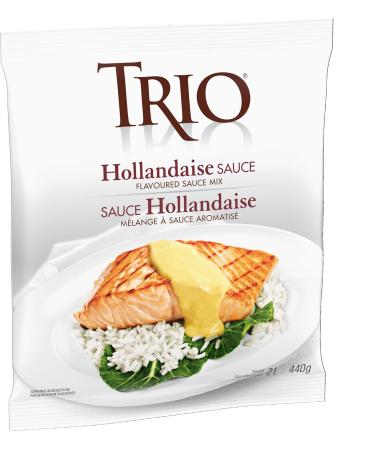 TRIO Hollandaise Sauce Easy 3 Step Preparation Instant Sauce Mix 440g - Buy Online on GoSupps.com
