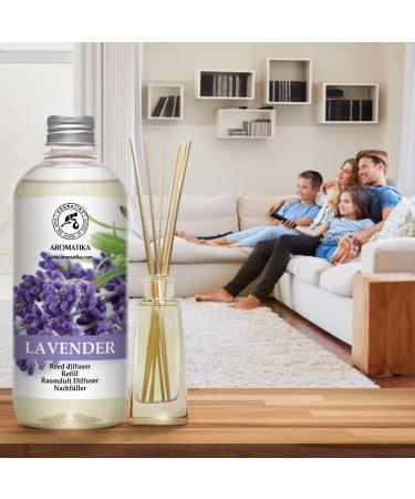 Fuller Vanilla & Lavender Room Fragrance Diffuser Refill Set - 2x500ml | Long-Lasting Home Scent | International Shipping - Buy Online on GoSupps.com