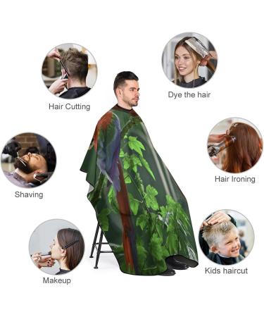 Parrot Professional Hair Cutting Cape Apron - Salon Haircut & Barber Hairdressing with Snap Closure | International Shipping - Buy Online on GoSupps.com