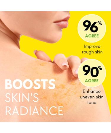 Muun Turmeric Scrub with Kojic Acid AHA/BHA Face &Body - Exfoliator Dark spot Remover- Ingrown Hair Treatment Bikini Area Inner Thighs Armpit Underarm Exfoliating 11.9 Ounce (Pack of 1) - Buy Online on GoSupps.com