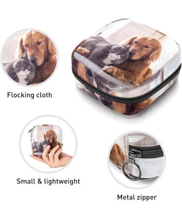 Period Bag Sanitary Napkin Storage Pouch | Travel Makeup Bag Animal Print - Color727 - Buy Online on GoSupps.com