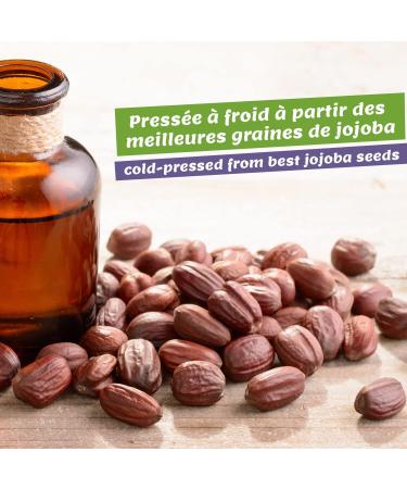 Jojoba Oil 120ml - 100% Native Cold Pressed Vegan - Anti-aging and Anti-Wrinkle Face Serum Body Hair Skin Hands & Nails - Jojoba Oil - Buy Online on GoSupps.com
