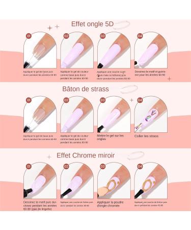  Niktule Sculpting Nail Gel | 5D Artistic Gel for Nail Art - Clear Manicure Supplies for Beginners Women and Events - Buy Online on GoSupps.com