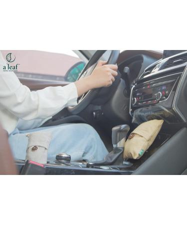 Naturally Dyed Canada-Made Bamboo Charcoal Air Purifying Bags - Set of 3 Large & 4 Small | Scent & Chemical-Free Odor Absorber - Buy Online on GoSupps.com