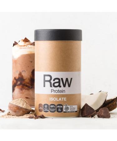 Amazonia RAW Vegan Protein Isolate - Cacao & Coconut | High-Quality Plant-Based Protein | International Shipping Available - Buy Online on GoSupps.com
