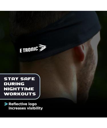 Buy Gray Sports Headband for Men & Women - Anti-Slip Hairband Sweatband for All Head Sizes | 1 Piece - Buy Online on GoSupps.com