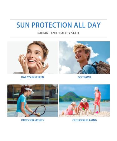 2 Pcs Sunscreen SPF50 PA++++, 50ML Cen-tella Madagascar Face Sun Screen Long-Lasting Protection, Hyalu Cica Water-Fit Sun Serum Matte No White Cast for All Skin Type and UV Defense 1.7 Ounce (Pack of 2) - Buy Online on GoSupps.com