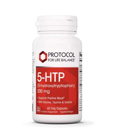 Protocol for Life Balance 5-HTP 200 mg 60 Veg Capsules