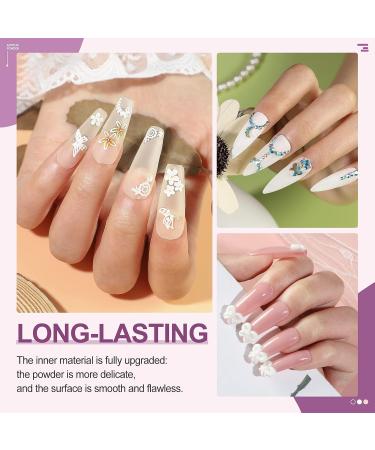 Acrylic Nail Kit for Beginners | Complete Set with 12 Colors Glitter Powder, Nail Forms, Manicure Tools | Perfect for Nail Extension | Christmas Gift - Buy Online on GoSupps.com