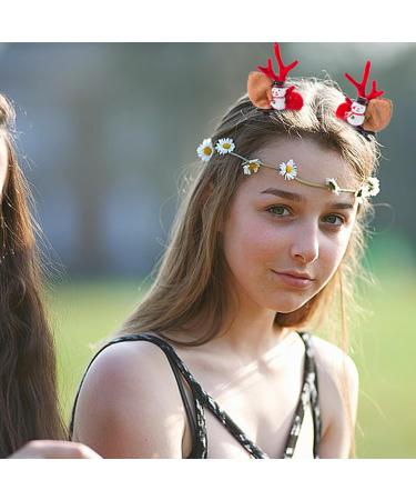 Deer Antler Hairpin - Cute Reindeer Antler Hairpin - Reindeer Antler Headband Cute Reindeer Antlers Ears for Kids and Adults Hondony #1 Snowman Clamp - Buy Online on GoSupps.com