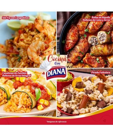 Arroz de Coco Diana (3 Pack) coconut rice flavored rice no artificial flavors or colors colombian food - Buy Online on GoSupps.com