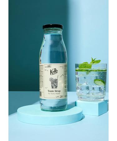 KoRo - Tonic syrup 500 ml - For preparing soft drinks - For cocktails, long drinks and tonic waters - Tonic taste