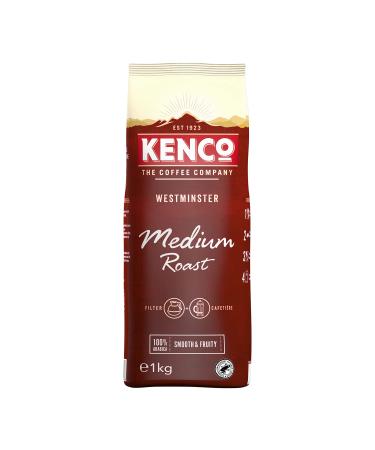 Kenco Westminster Medium Roast Ground Filter Coffee - 1 x 1kg Bag