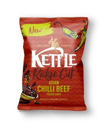Kettle Asian CHILLI BEEF Crisps 18 x 40g Bags