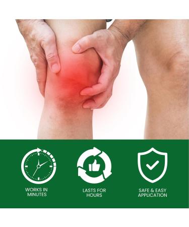 Gel Apaisant pour Articulations | roll-on soulagement paules - Gel pour Nuque et Genoux - pour Femme Sportifs Coureurs Cyclistes Fitness Jardinage Voyage - Buy Online on GoSupps.com