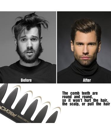 Professional Wide Tooth Hair Styling Comb for Men and Women - Barber Approved - Buy Online on GoSupps.com