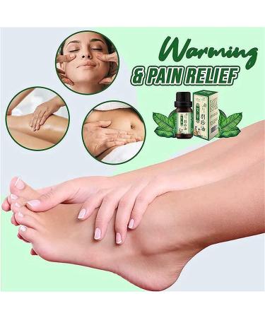 Lymph Draining Artemisia Argyi Massage Oil | Relaxing Body Massage Oil for Blood Circulation (2PC) - Spa Quality Care - Buy Online on GoSupps.com