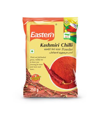 Eastern Kashmiri Red Chili Poudre de piment rouge | Kashmiri Lal Mirchi | 250 g | Sans ajout de conservateurs et de couleurs