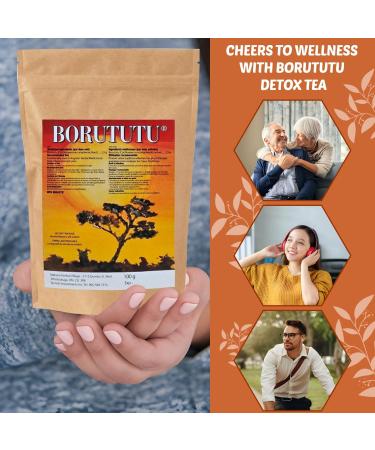 Borututu Root - Herbal Liver Detox Supplements - 100% Natural Liver Health Supplement Premium 100g Package for Liver Cleanse and Overall Wellness - Boost Digestion Circulation and Immunity - Buy Online on GoSupps.com