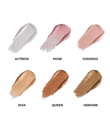 DEARDAHLIA Paradise Shine Eye Sequins DIVA | Long Lasting Liquid Eyeshadow Glitter Gloss - High Shine Pearl Lightweight Minimal Fallout | 0.14 Oz - Shop Internationally - Buy Online on GoSupps.com