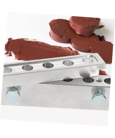 Beatifufu 1 Set 6 Hole Lipstick Mold Aluminum Alloy Lip Gloss Mold Lip Balm Making Kit Lip Balm Maker Lip Balm Molding Tool Aluminum Alloy Lip Balm Mold Lip Balm Mold Holder Lip Balm Kit 15.5X4.6cm Silver - Buy Online on GoSupps.com