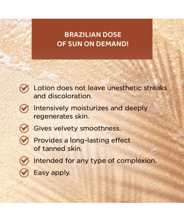 Eveline Cosmetics Brazilian Body Moisturizing Bronzing Balm 5in1 - 200ml | Best International Shipping - Buy Online on GoSupps.com