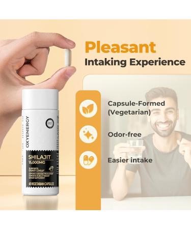 OxyEnergy Shilajit and Ashwagandha 60 Capsules - Buy Online on GoSupps.com