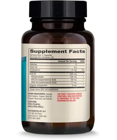 Buy Dr. Mercola Krill Oil for Kids - 60 Capsules | Omega-3 Rich Supplement - Buy Online on GoSupps.com