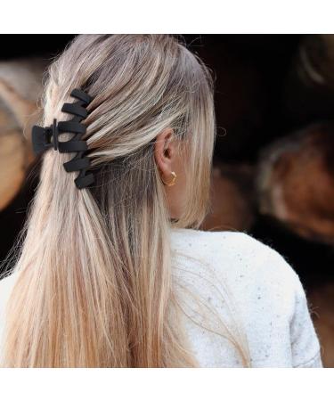 SuPoo Large Matte Hair Claw Clips for Thick Hair - Strong Hold Jumbo Jaw Clips for Women - Hair Accessories in Matte Colors - Buy Online on GoSupps.com