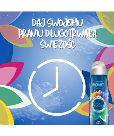 Smart Wash Parfum 500g | Scent Booster Fragrance Beads for All Textiles & Sports Clothing | Long-Lasting Pink Flower Aroma - Buy Online on GoSupps.com