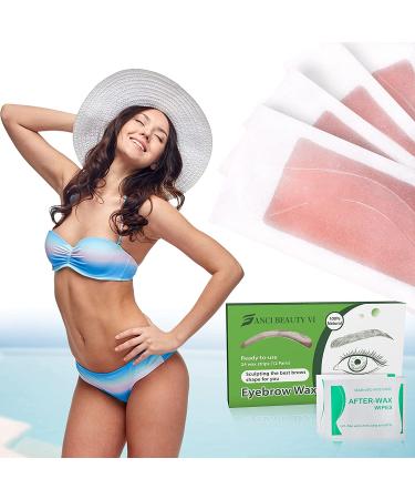Ready-to-Use Eyebrow Wax Strips for Easy Hair Removal - Buy Online on GoSupps.com
