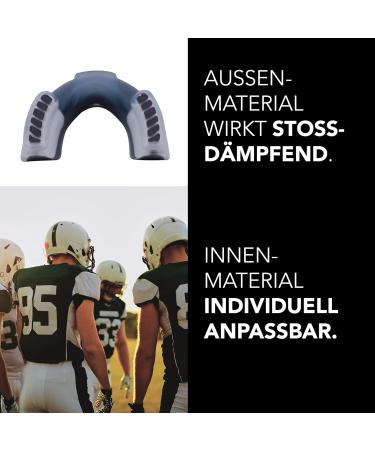 Customized BPA-Free Mouthguard for Contact Sports | The Guard - Perfect for Boxing Martial Arts & Hockey | Includes Storage Box - Buy Online on GoSupps.com