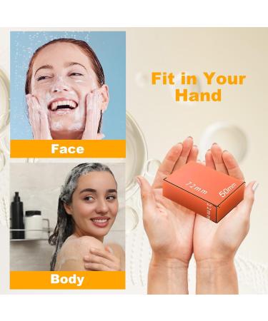 Cipszoely Kojic Acid Soap for Body 100g Pure Natural Soap Bar Body Facial Soap Deep Cleaning Vegan Soap Womens Mens Soap Barimprove Uneven Skin Relief of Acne Blackheads Pores - Buy Online on GoSupps.com