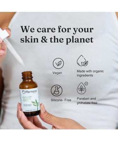 Organic Vitamin C Serum - 20% Vit C & Hyaluronic Acid Anti-Aging Serum for Face Eyes & Neck | Dark Spot Corrector for Youthful Skin - 1 oz - Buy Online on GoSupps.com