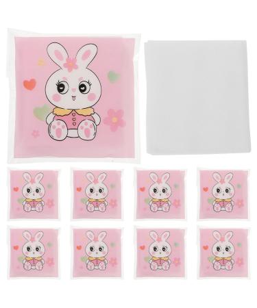 10 Bags Disposable Esthetics Wipe Non-woven Facial Wipes Squares Makeup Wipe Lint- Wipes Cosmetic Pads for Product Application and Medical Care