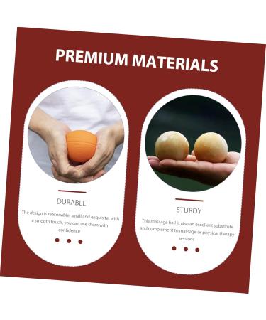 Shop Tovinanna Handball Massage Balls - Portable Wellness Gifts for Hand Exercises | Wooden Massage Balls for Relaxation - Buy Online on GoSupps.com