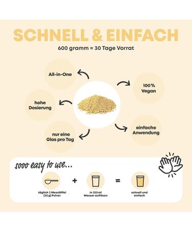 Vegan Protein Powder with Free Shaker - Vanilla Flavor | B2 & Zinc | Plant-Based Alternative to Whey Protein - Buy Online on GoSupps.com