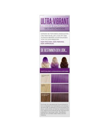 Colour Freedom Ultra Vibrant Mystic Purple Hair Dye - 150ml | International Shipping - Buy Online on GoSupps.com