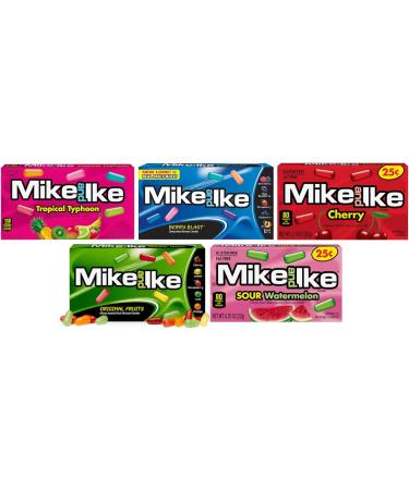 American Sweets Gift Box Bundle - Mike & Ike 5x22g Airheads 4x15.6g Laffy Taffy 5x23g Boxed Treatz - Buy Online on GoSupps.com