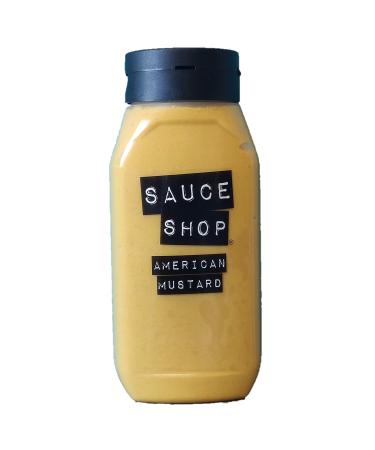 Sauce Shop | American Mustard | Perfect with Hotdogs & Burgers | Gluten Free | Vegan-Friendly | 480g