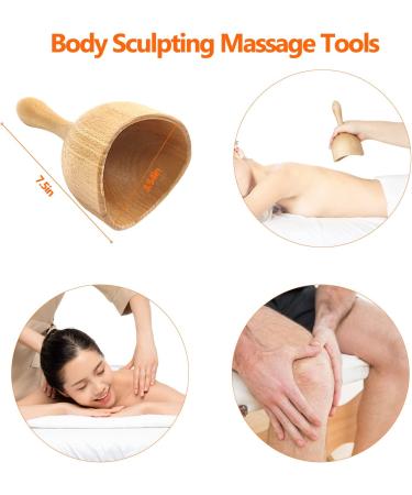 3-in-1 Wood Therapy Massage Tools Kit | Lymphatic Drainage & Body Sculpting Set - Buy Online on GoSupps.com