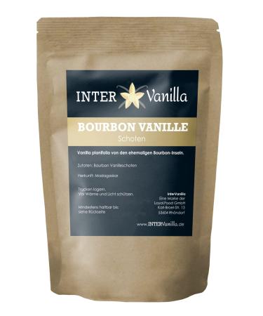 Intervanilla bourbon vanilla pods 25 pieces 12-13 cm vanilla pods in premium quality from Madagascar for baking cooking and dessert.Vanilla pods - Buy Online on GoSupps.com