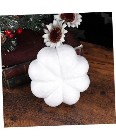 HOMSFOU 3pcs Artificial Pumpkins Decoration Jack- O- Lantern Decoration Diy Pumpkin Props Pumpkin Modelling Haunted House Pumpkin Decoration Fake Vegetables Pumpkin Lantern Child White Whitex3pcs Size 1x3pcs - Buy Online on GoSupps.com