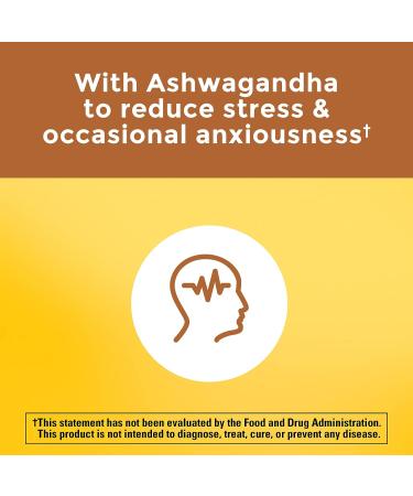 Nature Made Multi + Ashwagandha Daily Stress Relief Support Multivitamin - 60 Capsules - Buy Online on GoSupps.com