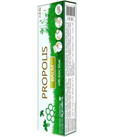 Propolis Balm with Ionic Silver 30g/1 Oz - Set of 2 | Natural Healing and Protection - Buy Online on GoSupps.com
