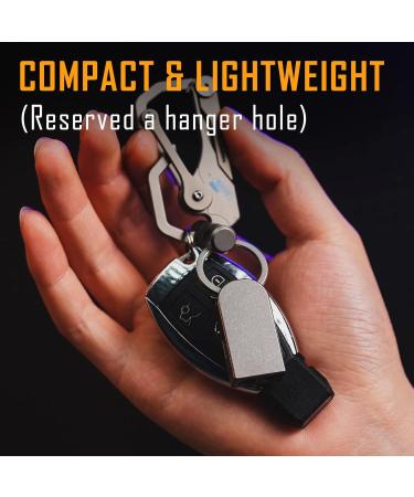KeyUnity Titanium Emergency Whistle - EDC Loud Signal Whistle for Outdoor Camping Hiking & Training | International Shipping Available - Buy Online on GoSupps.com