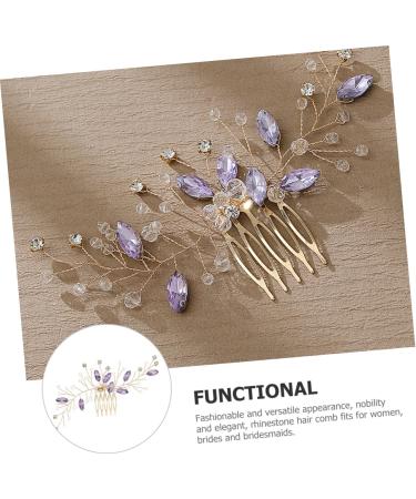 DOITOOL New Chinese style rhinestones wedding hair accessories for brides headband child Xiuhe clothing bridal hair accessories hair comb bride hair wedding hair combs for - Buy Online on GoSupps.com