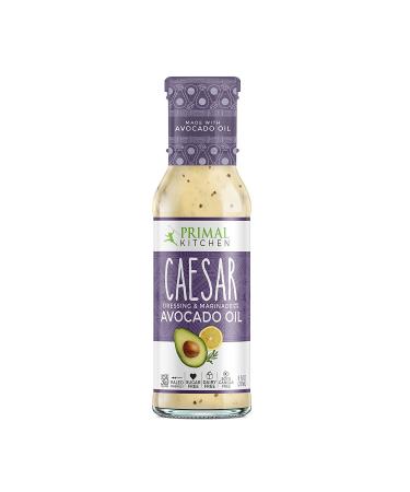 3 Packs | Primal Kitchen - Avocado Oil-Based Dressing and Marinade, Caesar, 8 oz, Whole30 and Paleo Approved