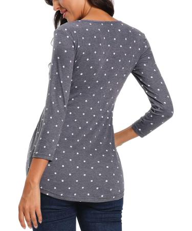 Love2Mi Maternity Short Sleeve Tunic - M Flower45-l | Summer Pregnancy T-Shirt - Buy Online on GoSupps.com